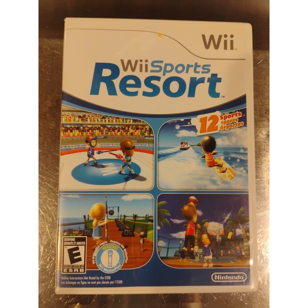 Nintendo Wii Sports Resort Wii Multiplayer Manual Included NTSC-U/C E